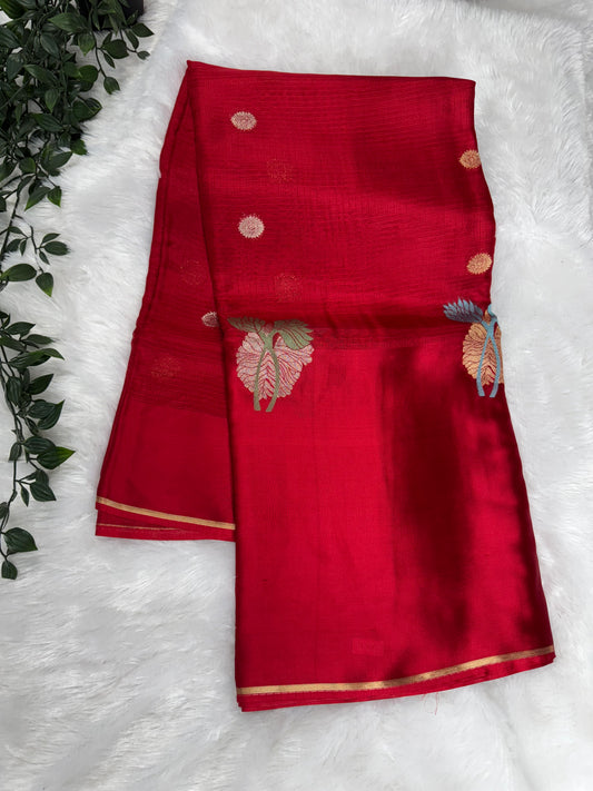 Manipuri silk Kota saree-SR1165B
