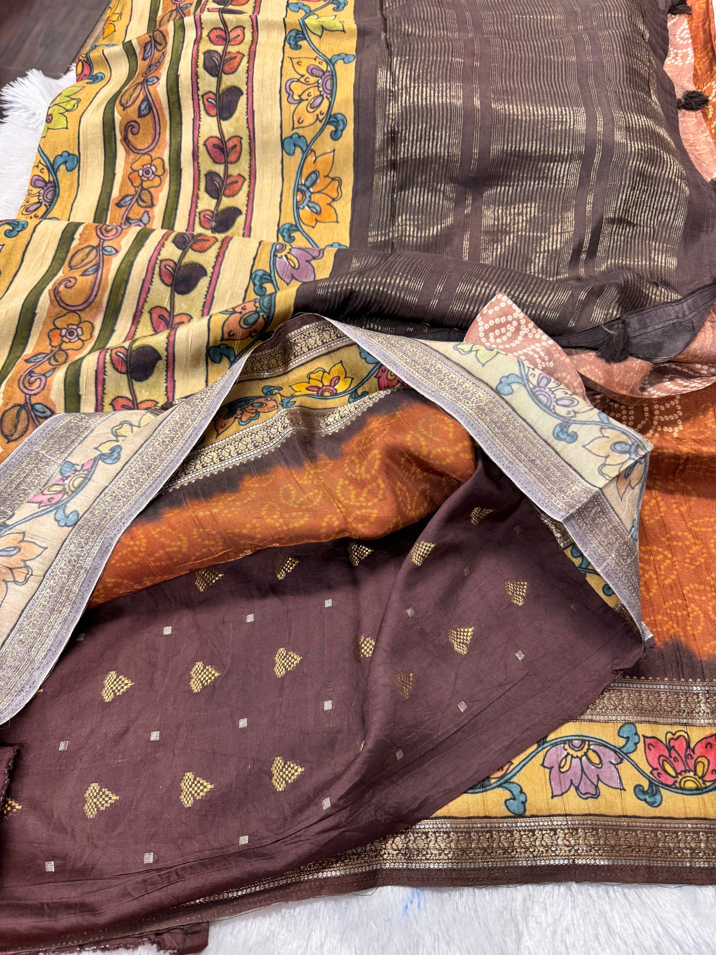 Pure Dola silk saree-SR1295E