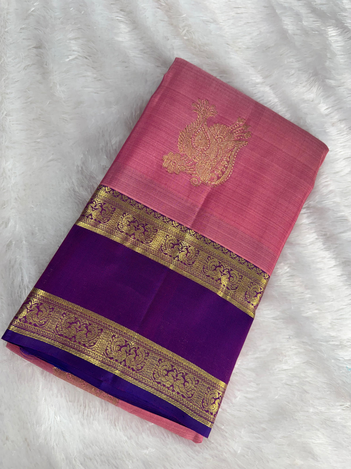 Handloom vintage Kanchipattu saree-SRKP14