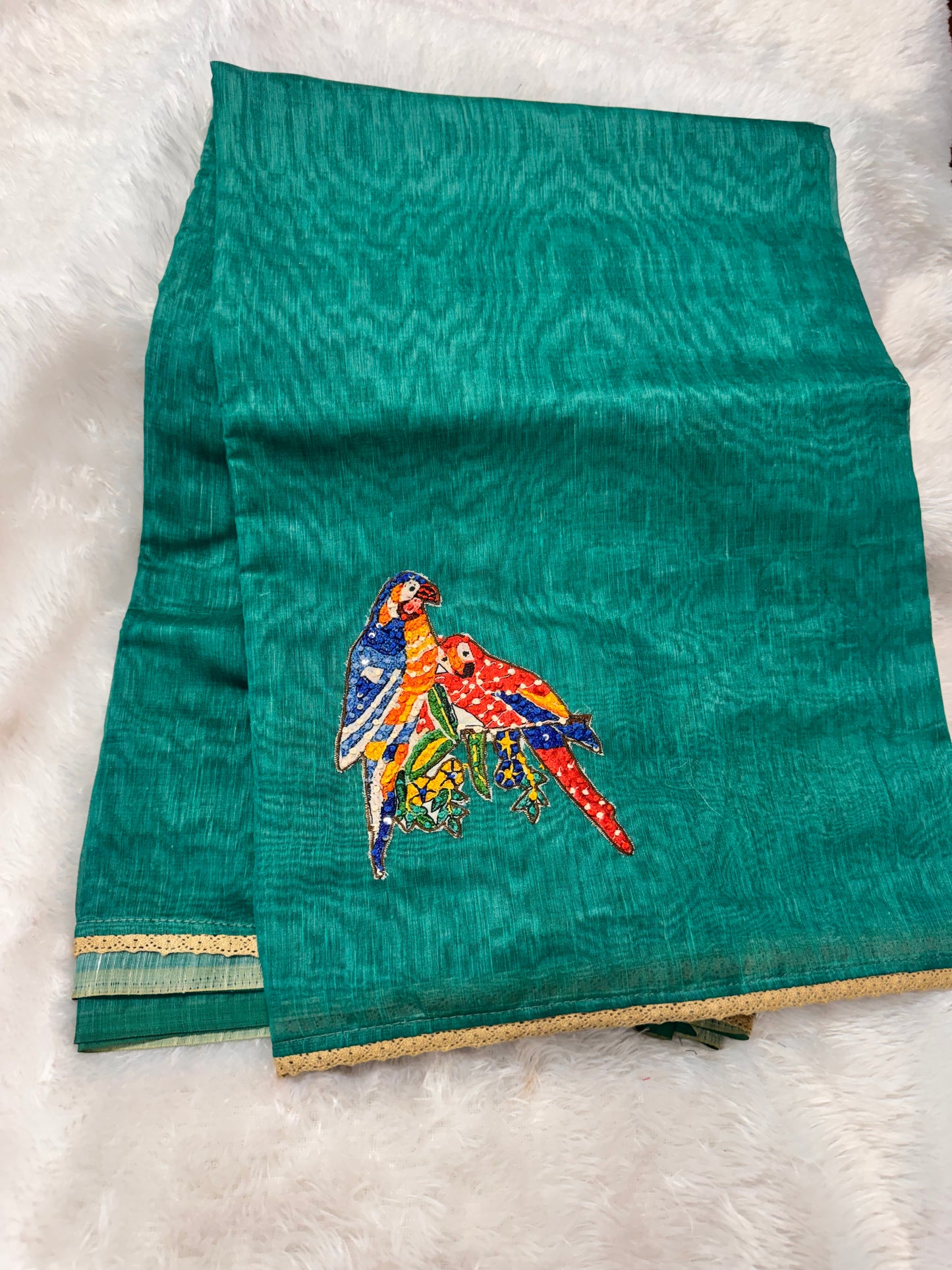 Fancy chanderi saree-SR1280C