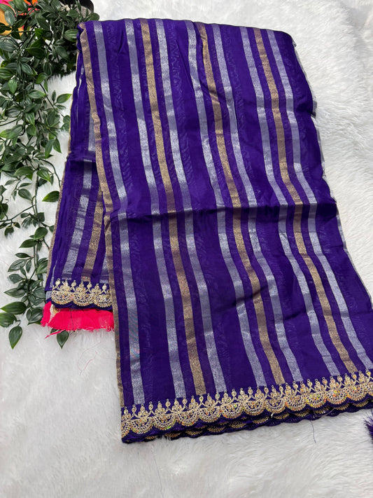 Kora tissue saree-SR1111D