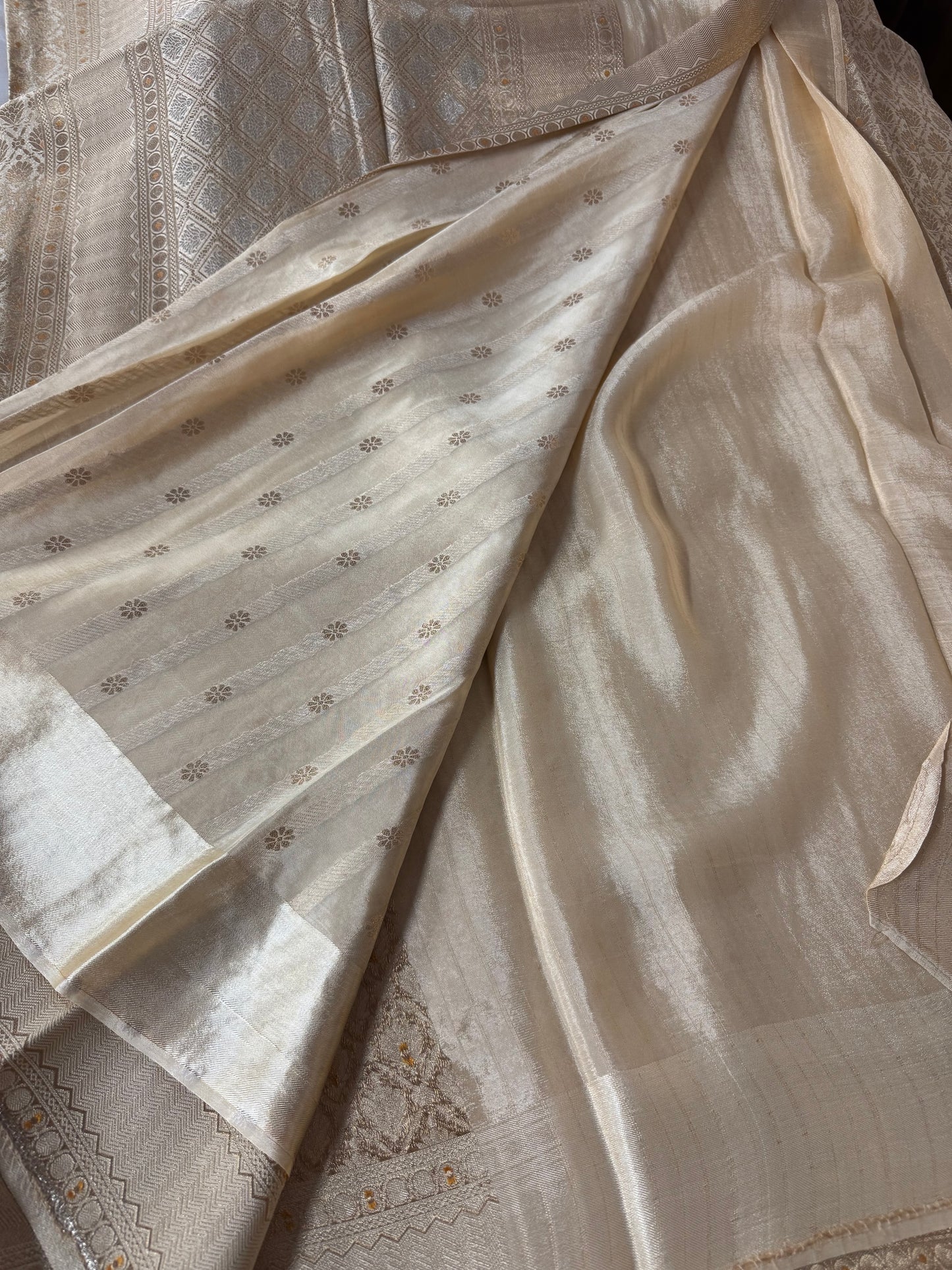 Banarasi crepe brocade saree-SR1178C