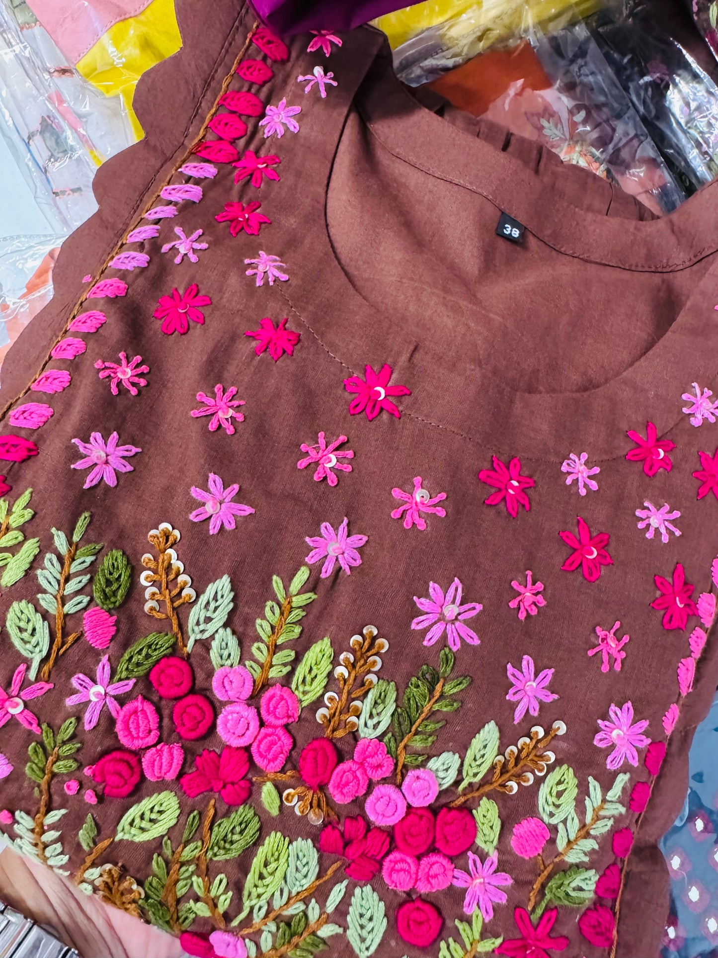 Pure Mulmul Cotton Frocks-SRF2001B