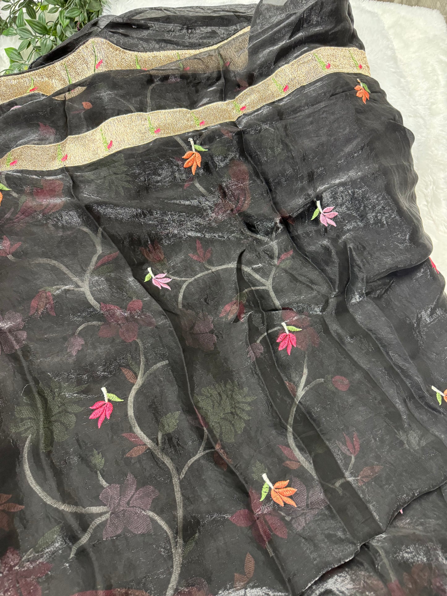 Space silk saree-SR1018A