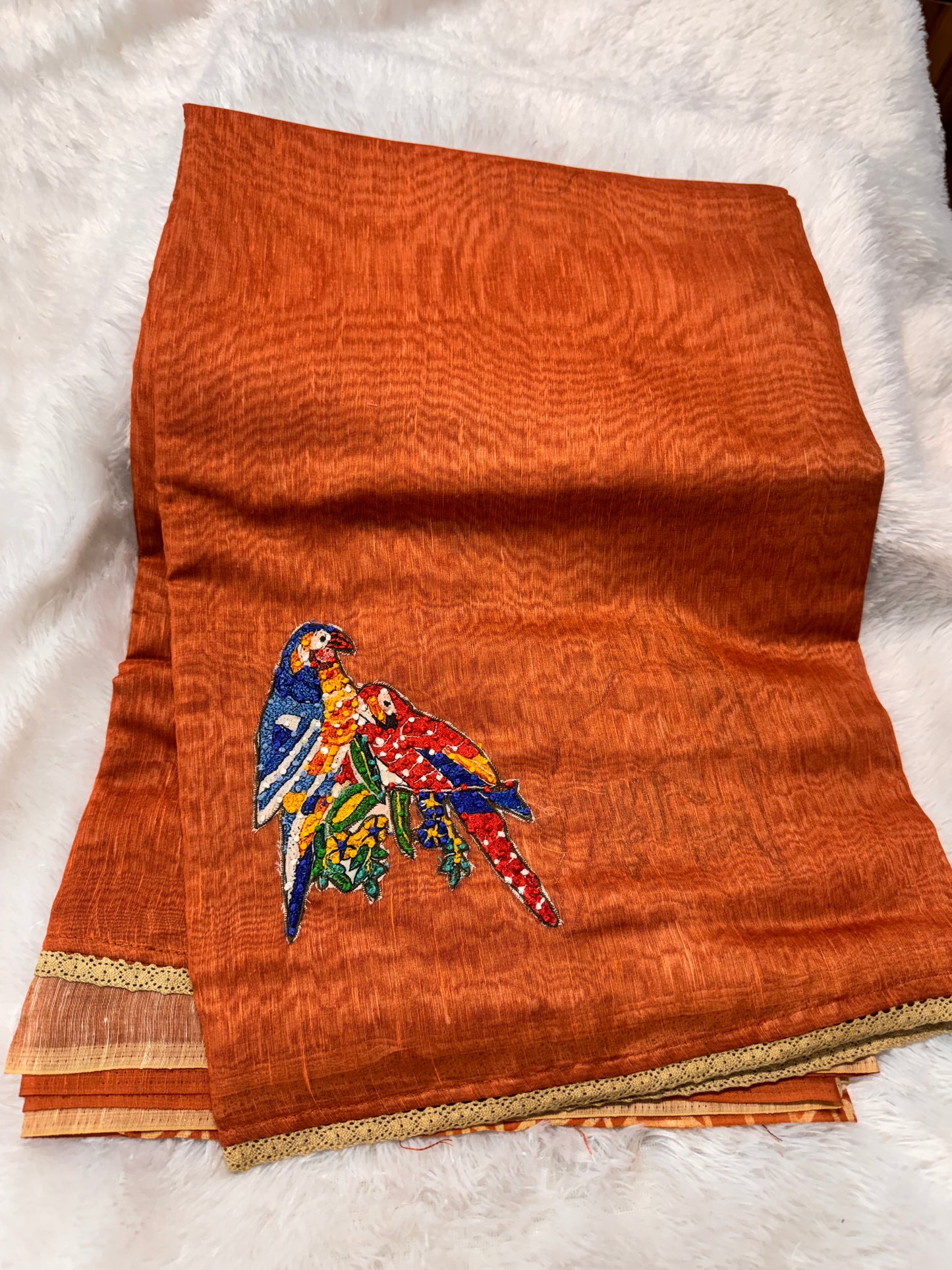Fancy chanderi saree-SR1280E