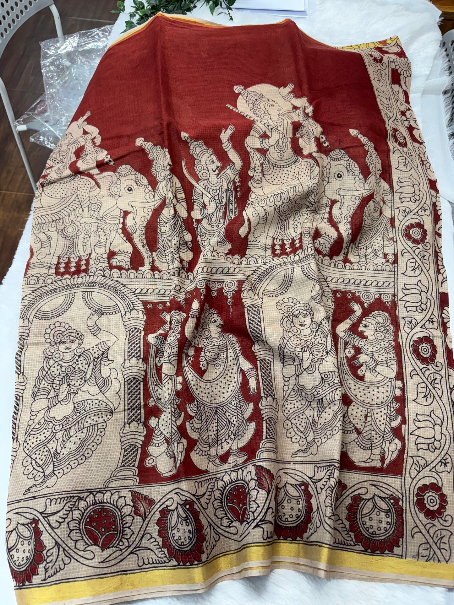 Kota Kalamkari saree-SR1160A