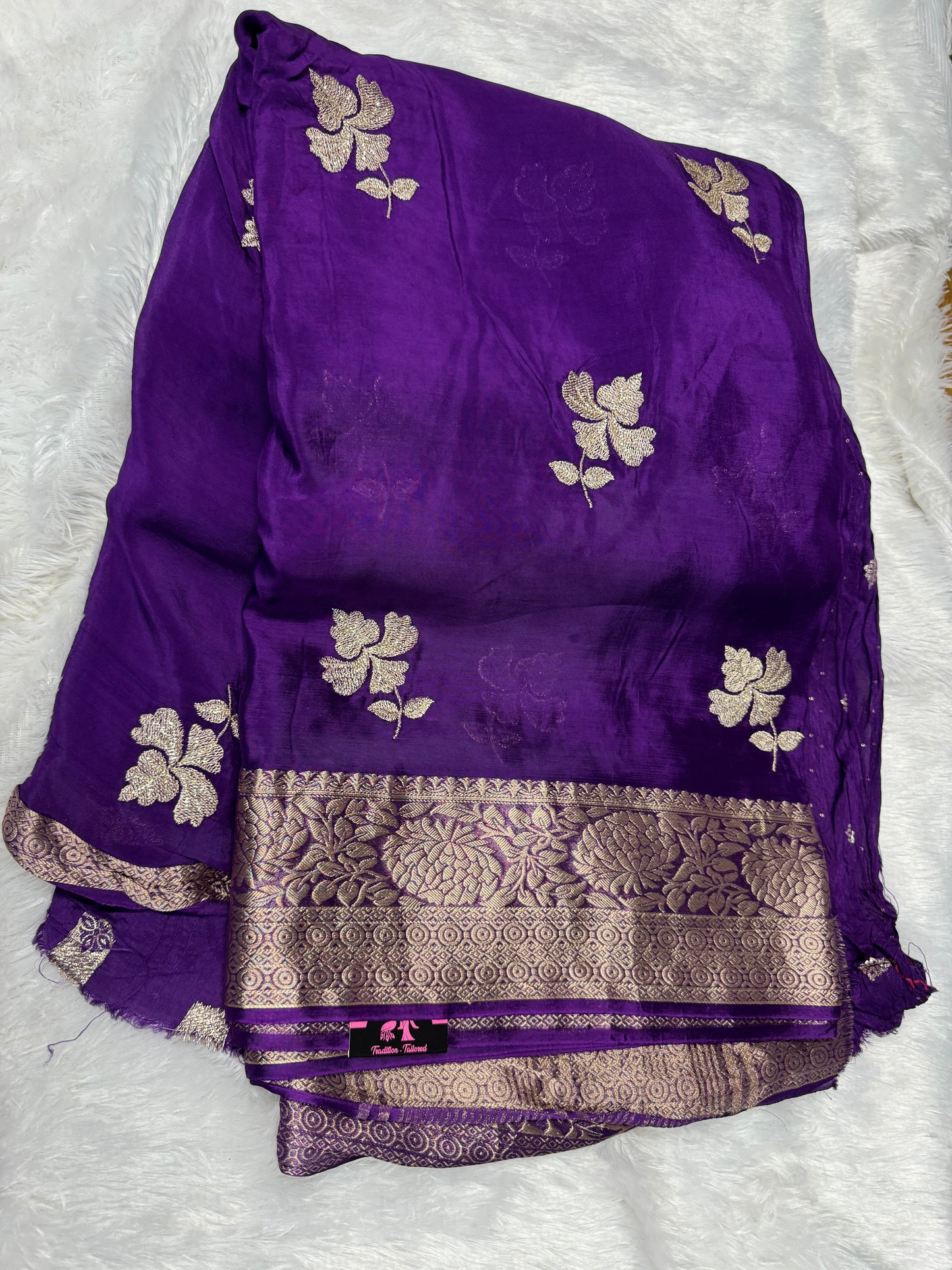 Russian silk saree-SRC102