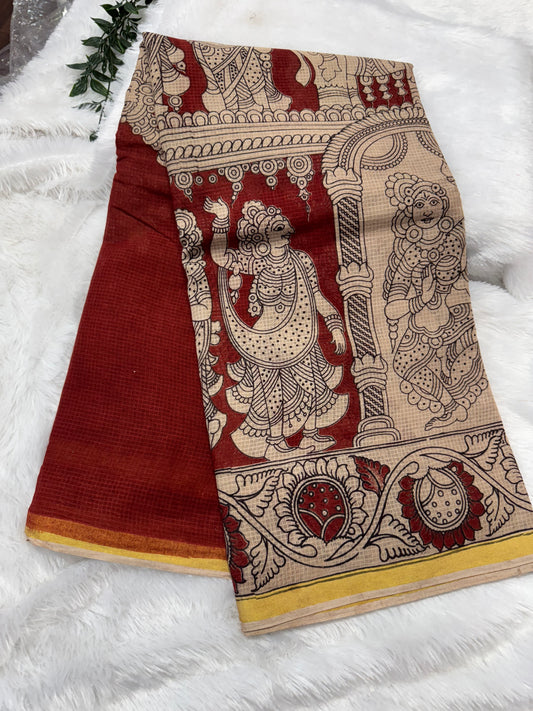 Kota Kalamkari saree-SR1160A