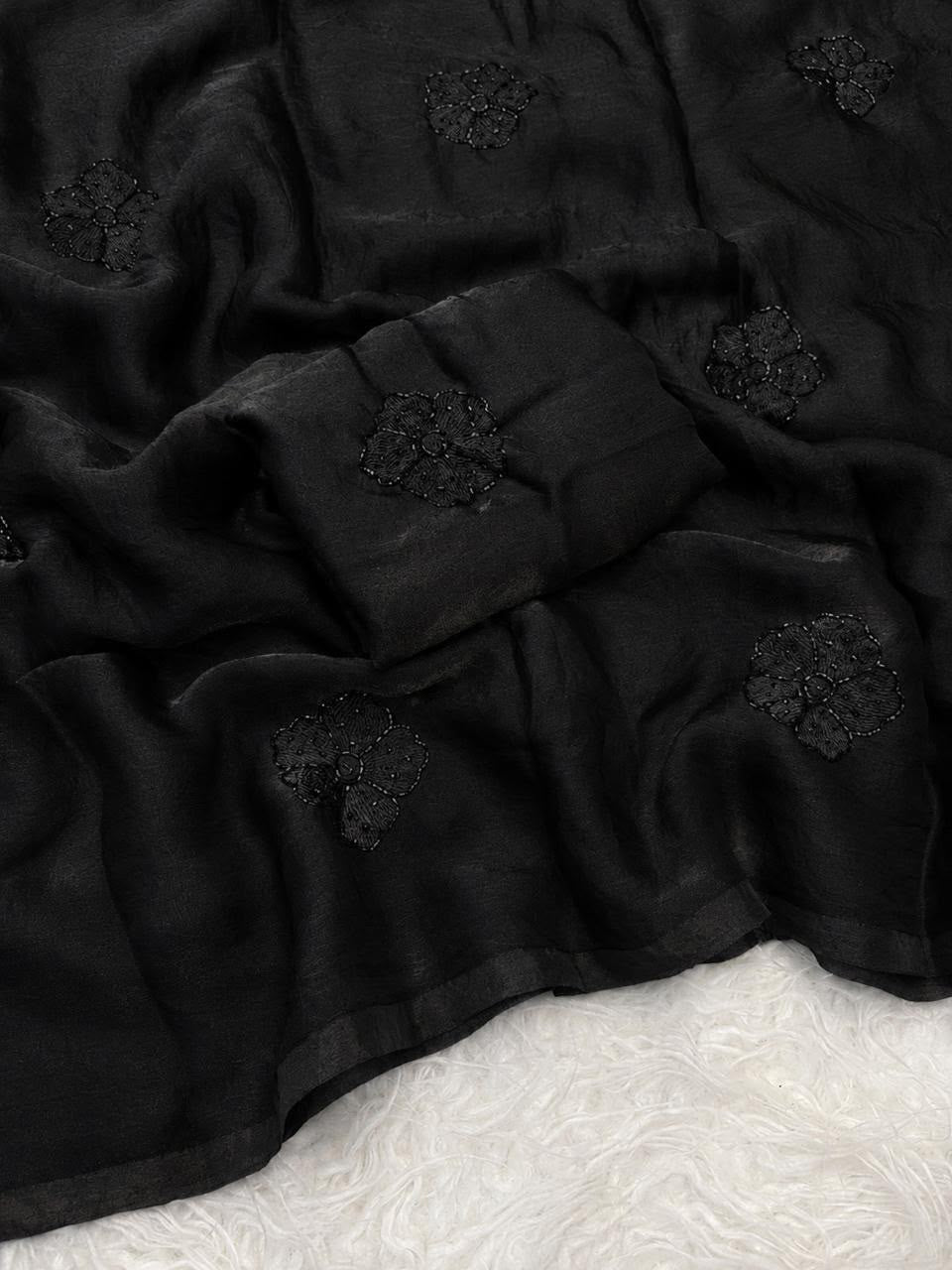 Space silk sarees-SR1307