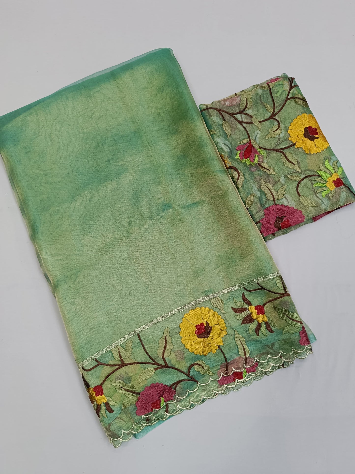 Banarasi tissue petite point-SR1092B