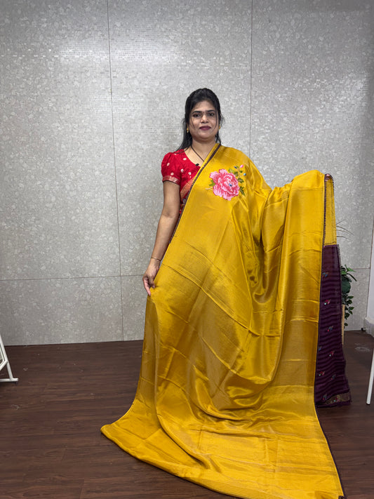 Designer tissue Georget sarees-SR1196A
