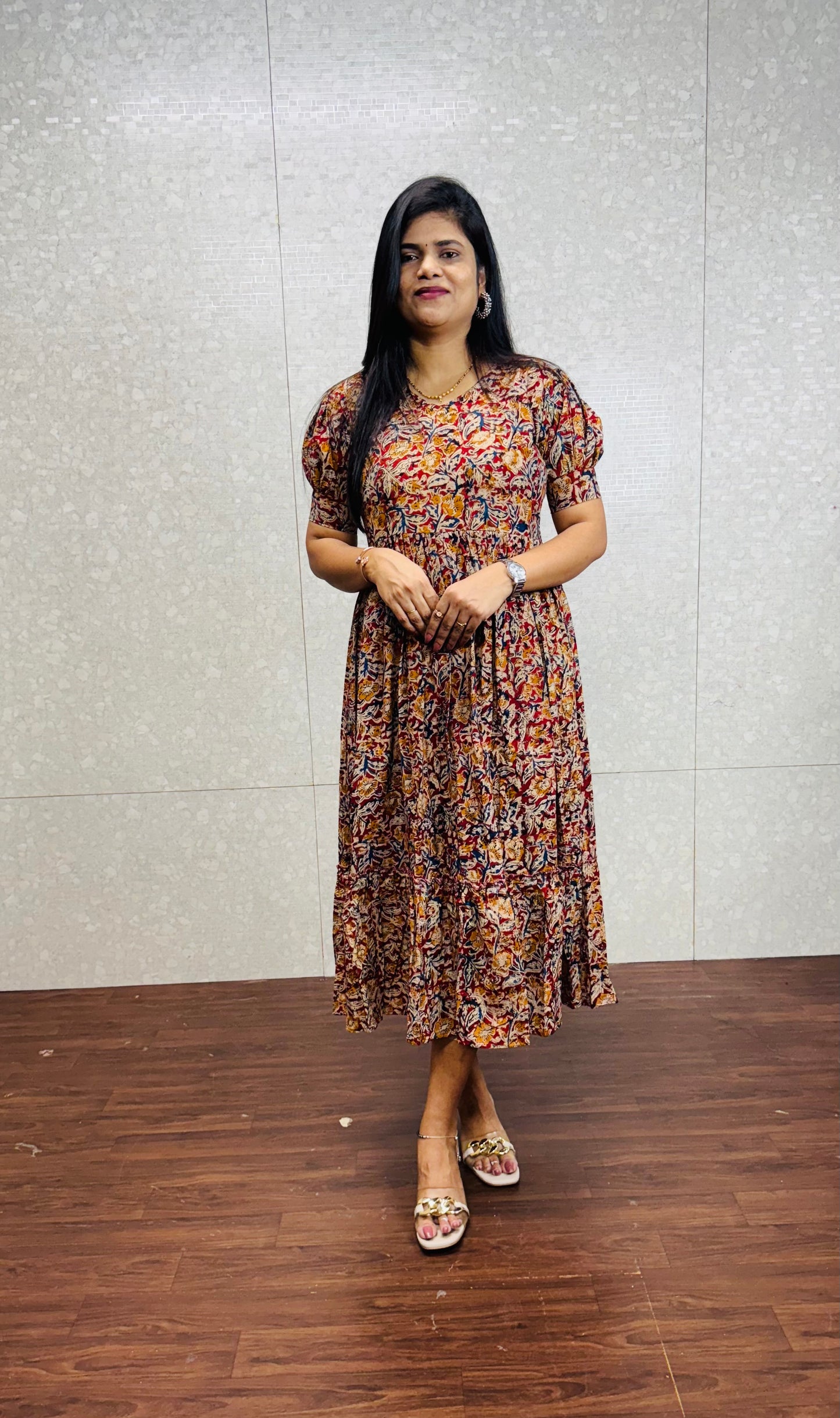 Kalamkari Frocks-SRF2006B