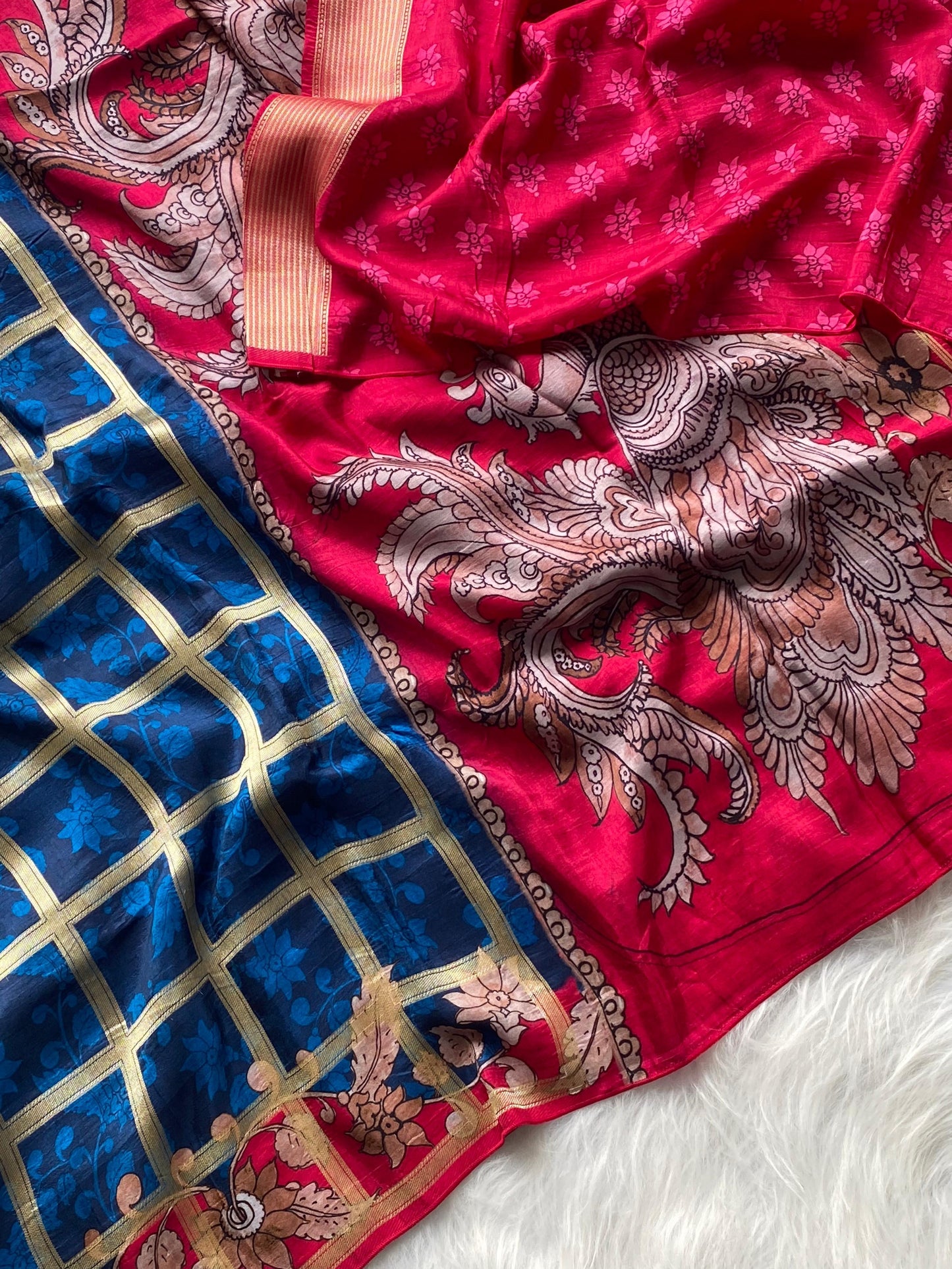 Viscose silk Kalamkari-SR2021