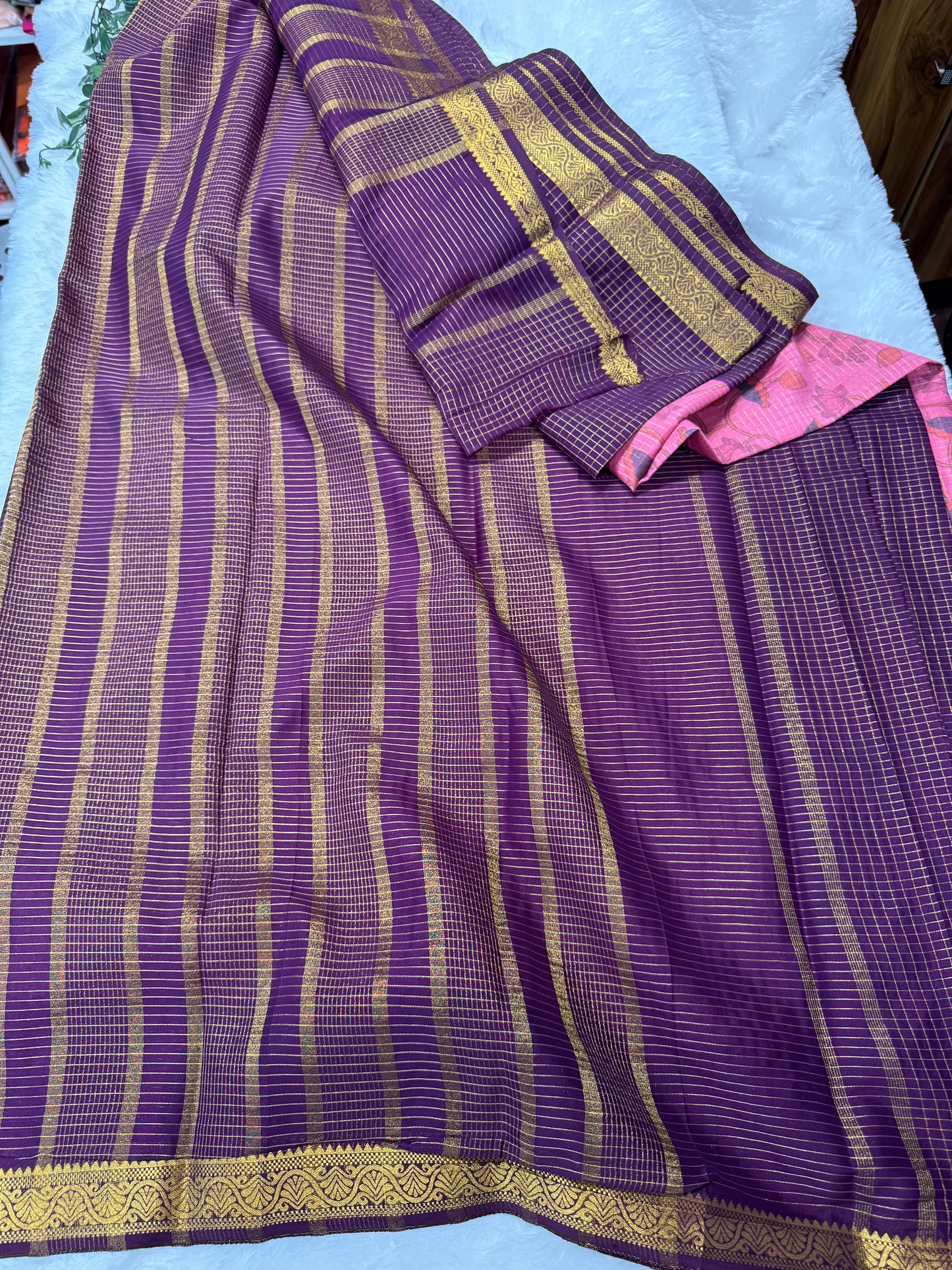 Mysore georget saree-SRS008