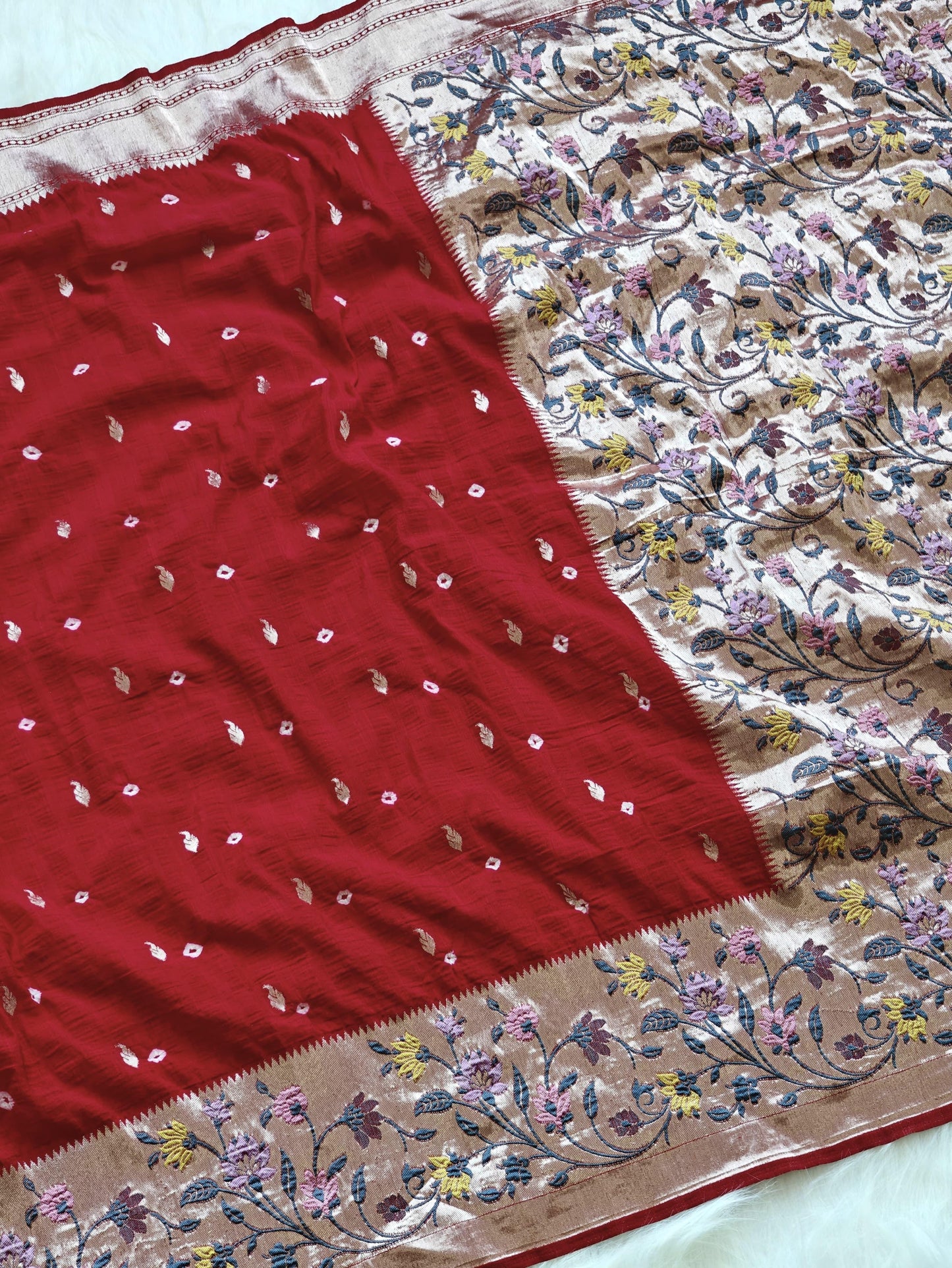 Viscose raw silk Bandhini-SR1067A
