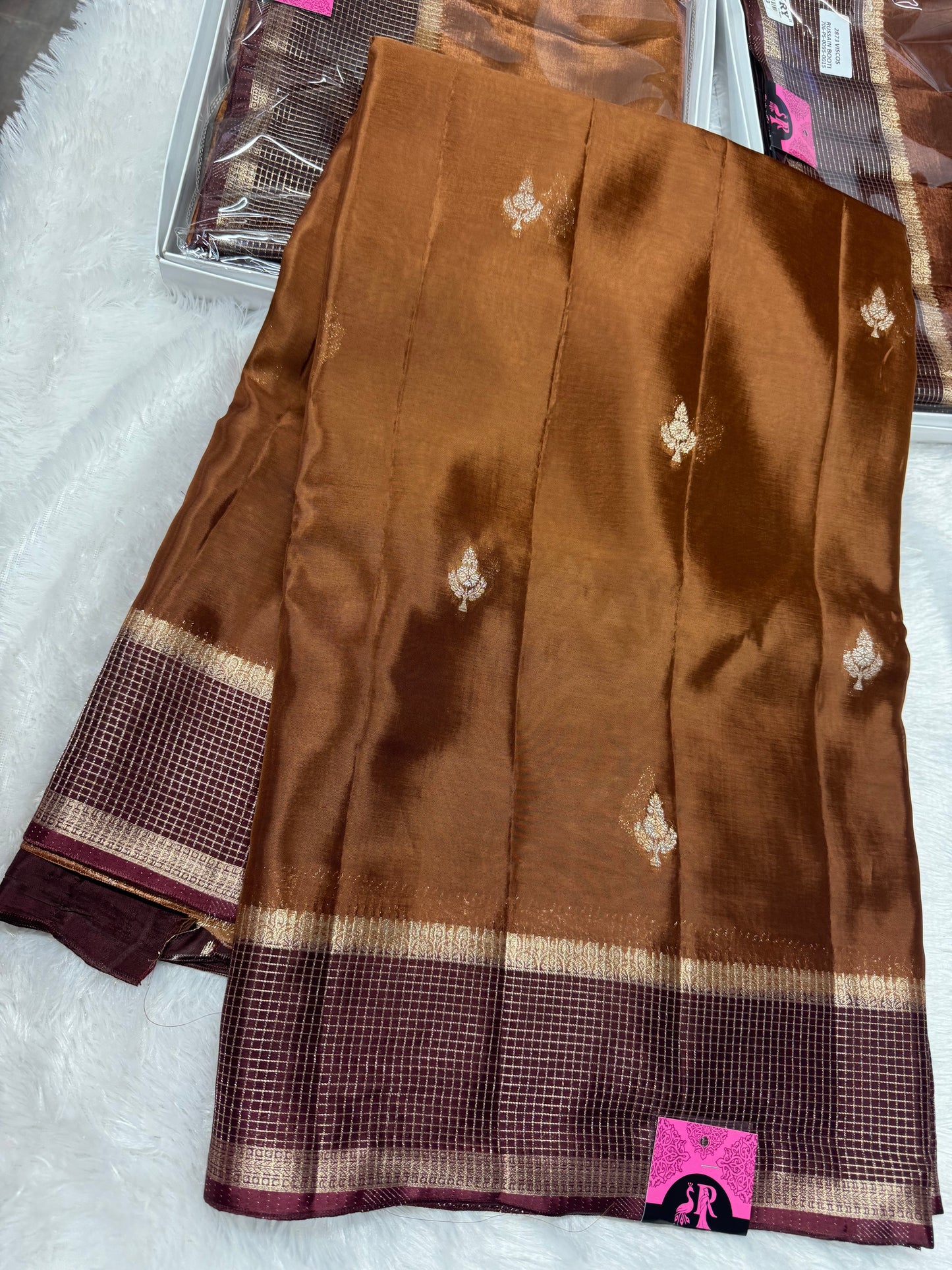 Russian silk saree-SR1191