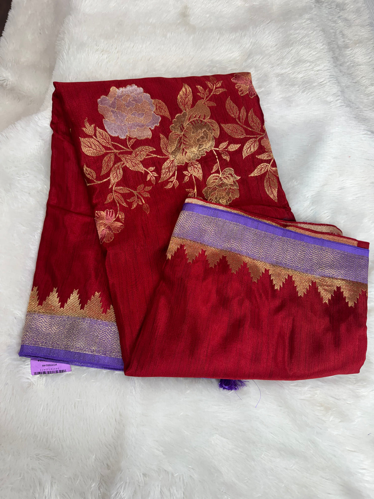 Handloom Matka silk weaving saree-SR1312
