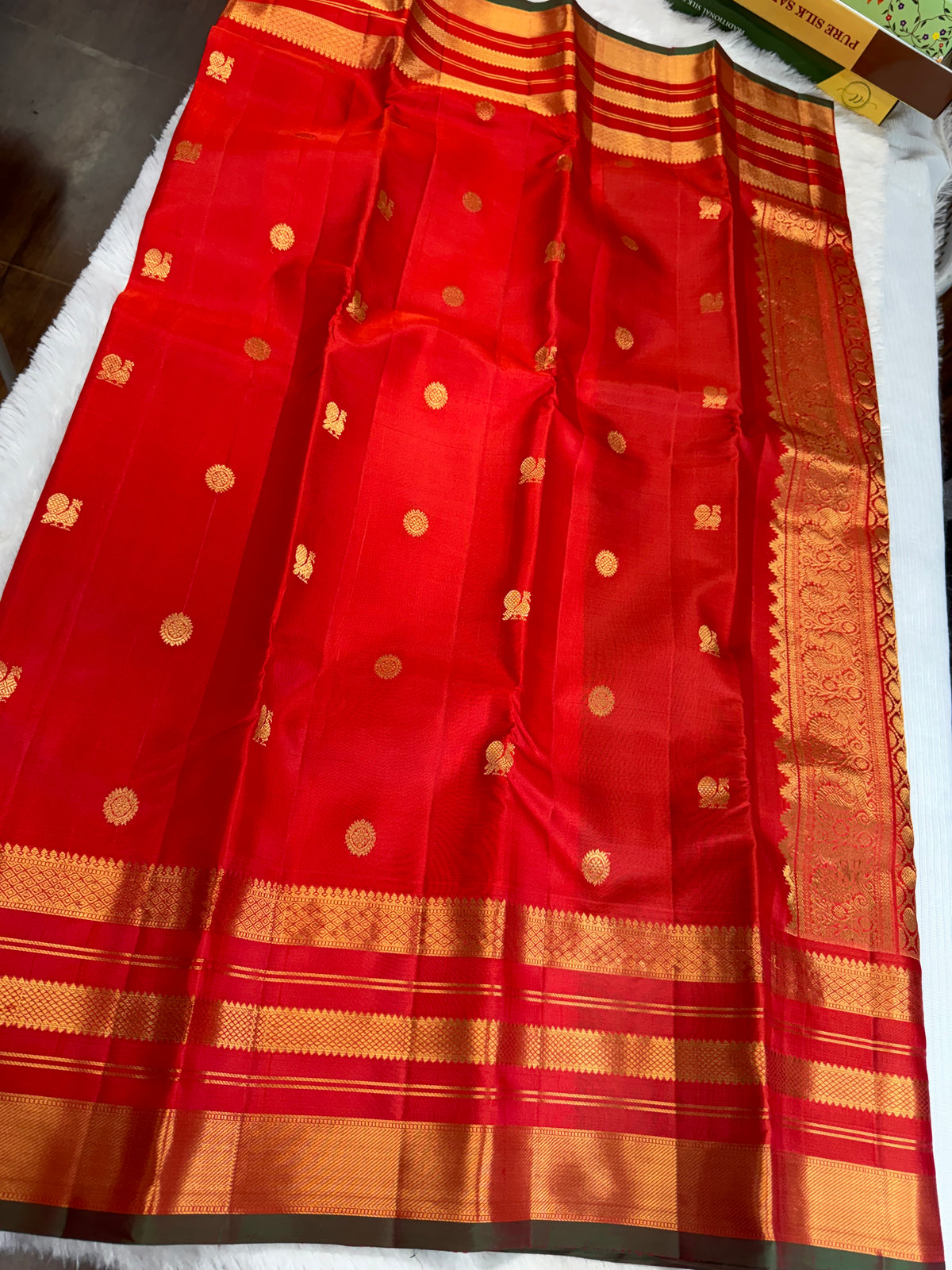 Handloom Kanchi pattu saree-SRKP4
