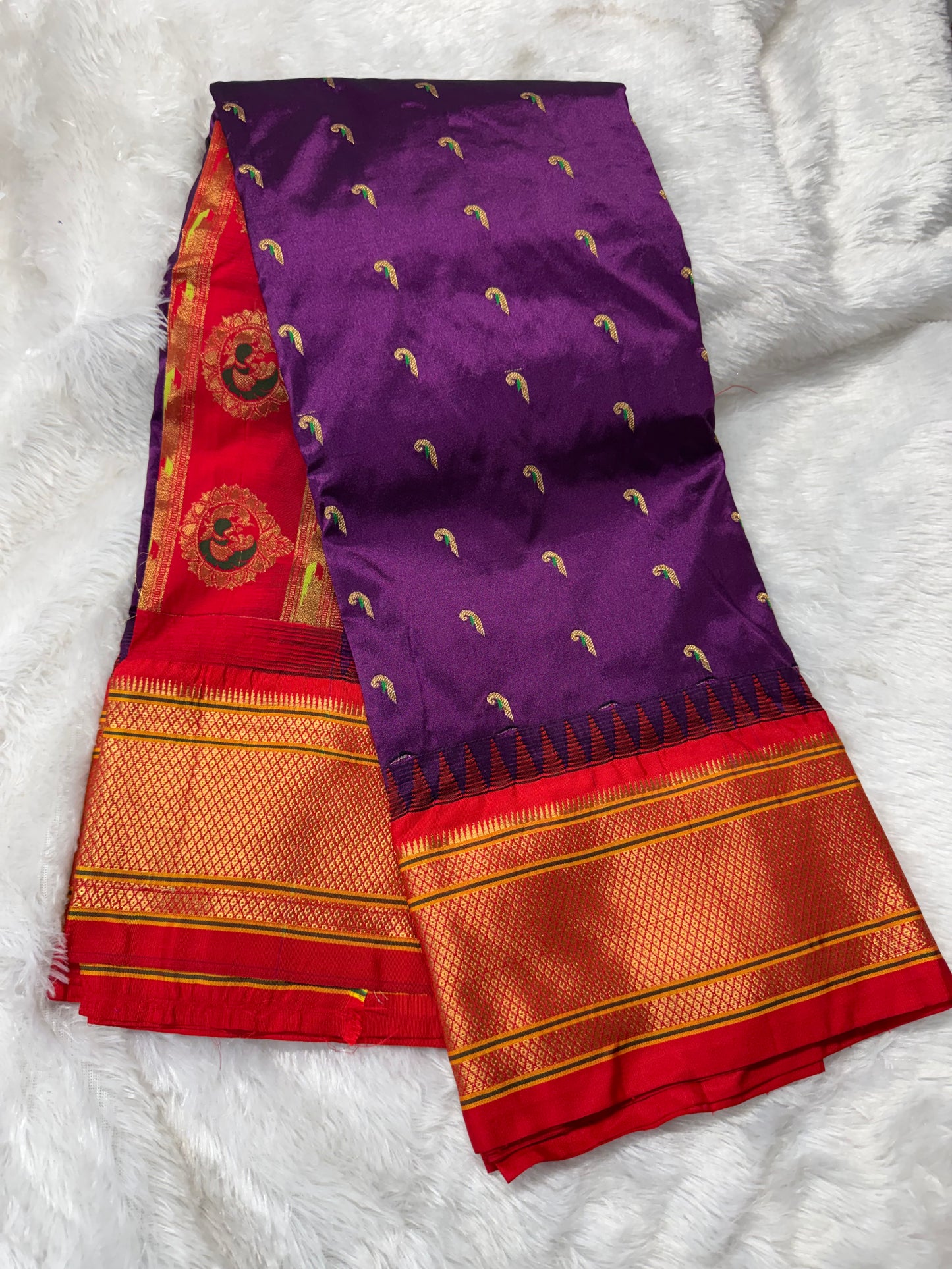 Narayanpet pattu paithani saree-SR1250G
