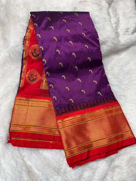 Narayanpet pattu paithani saree-SR1250G