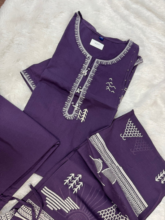 Premium cotton suit-SRSP016A