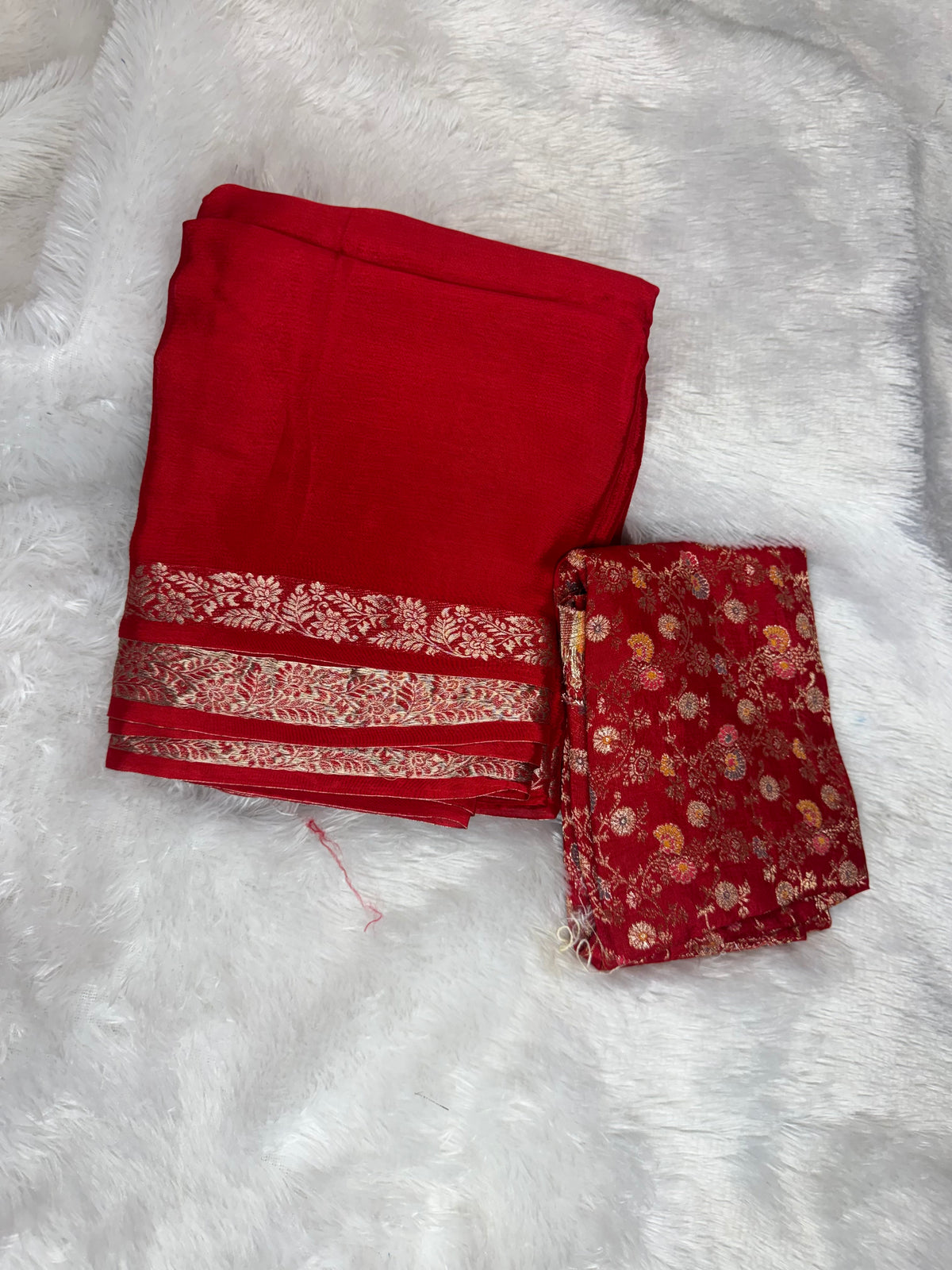 Pure chinnon Meena blouse -SR1306K