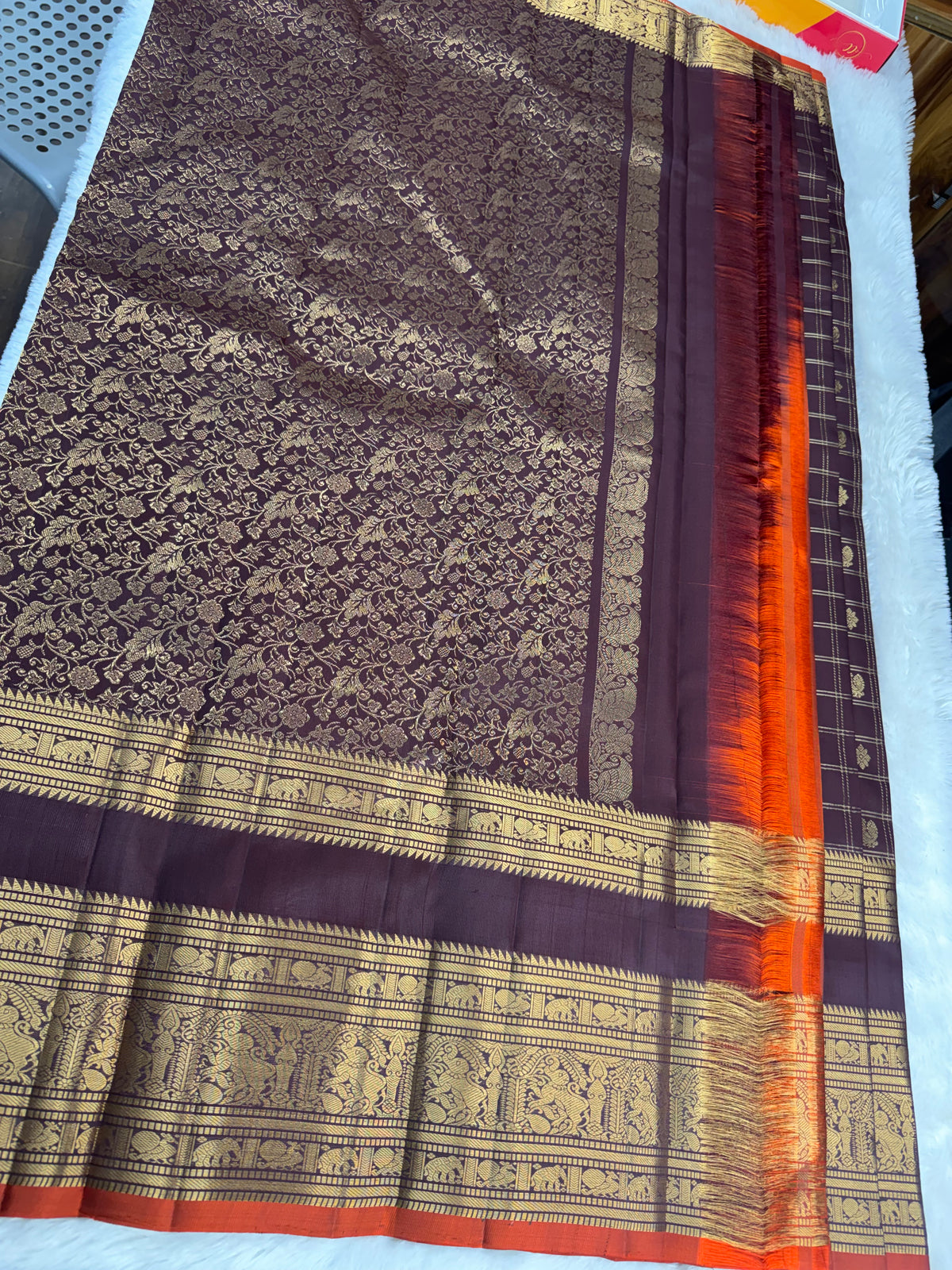 Vintage  Kanchipattu saree-SRKP16