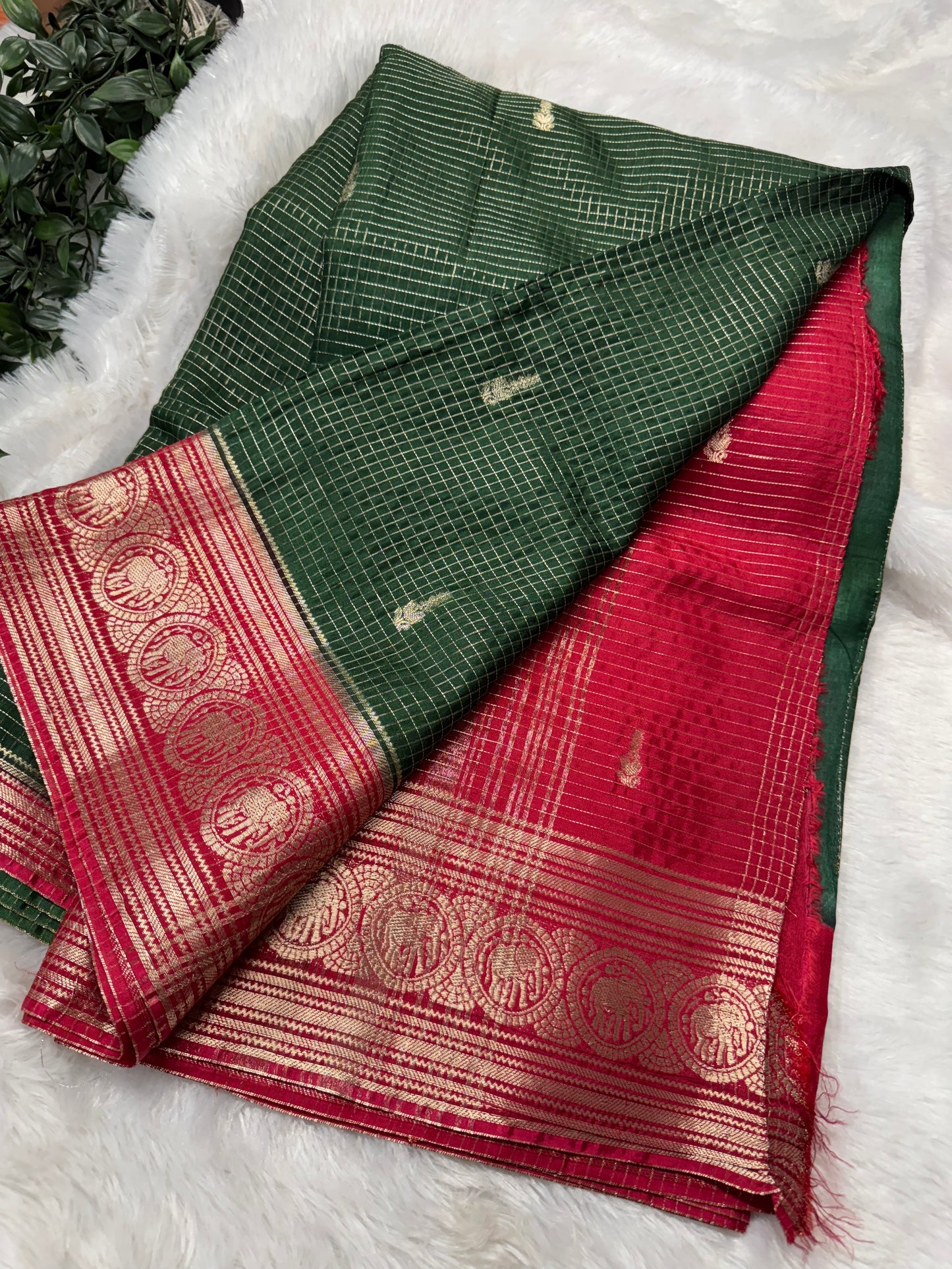 Vintage checks Mysore Georget-SR1174I
