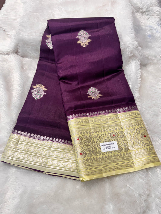 Green mango saree-SR1284I
