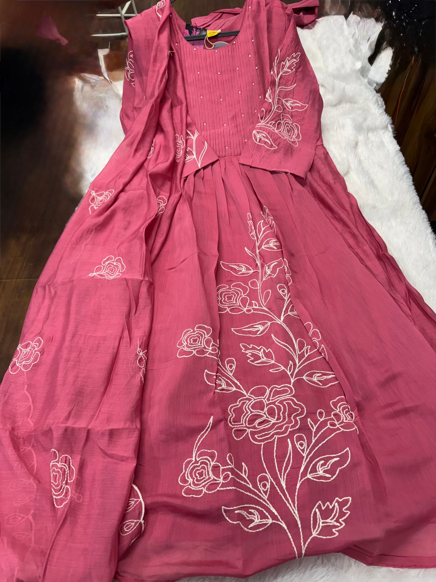 Mulchanderi suit-SRS056D