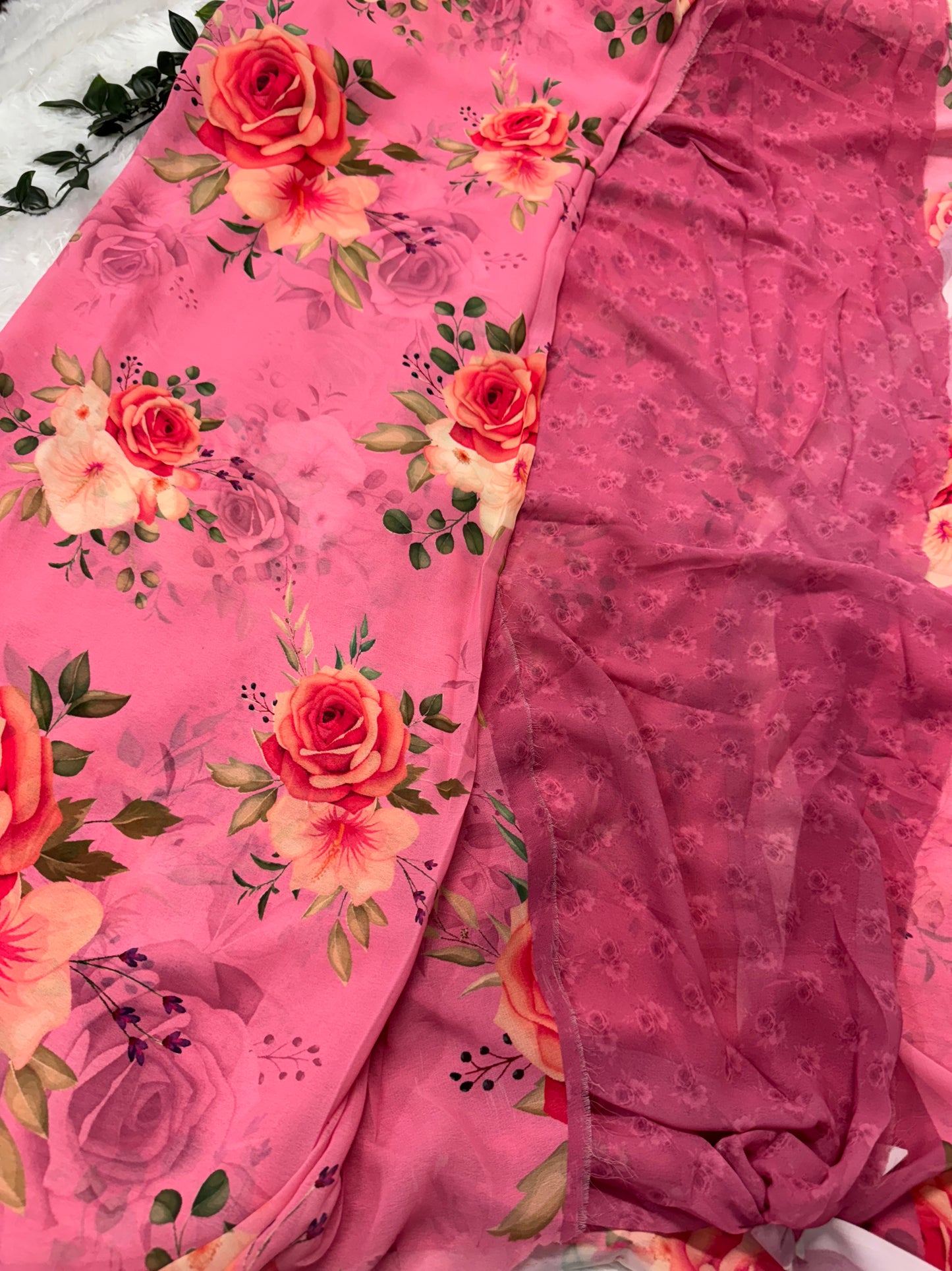 Georget flora saree-SR1099B