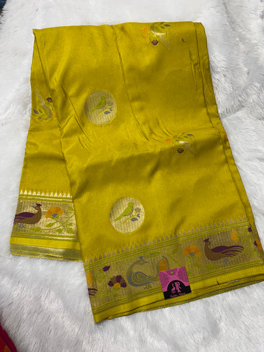 Munga crepe Paithani-SR1128B