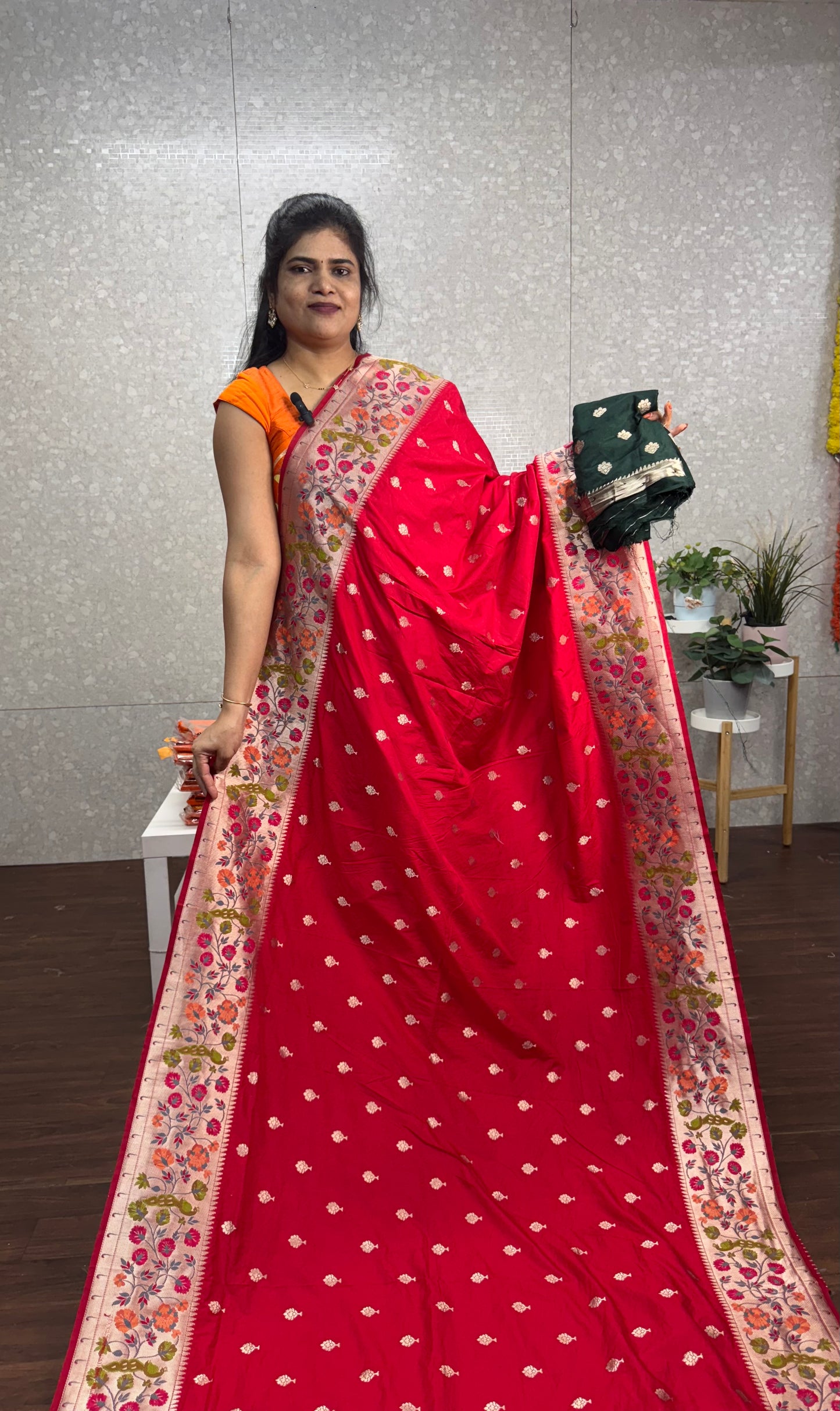 Munga silk Paithani-SR1066F