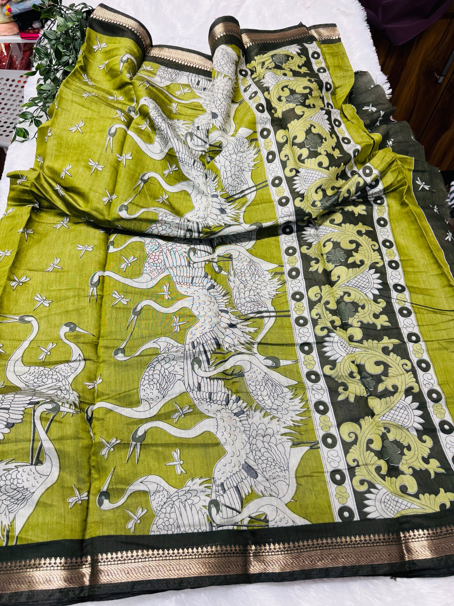 Chanderi saree-1017D