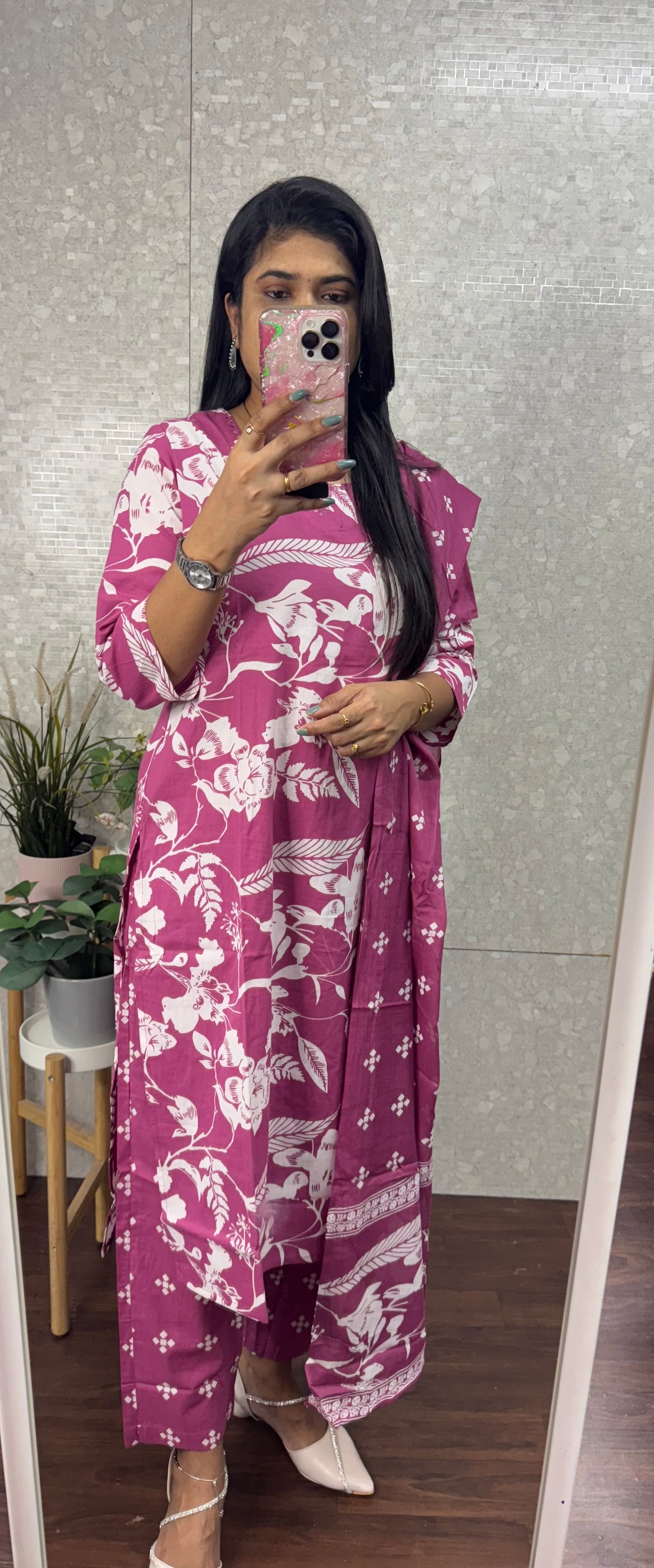 Cotton salwar set-SRS023A