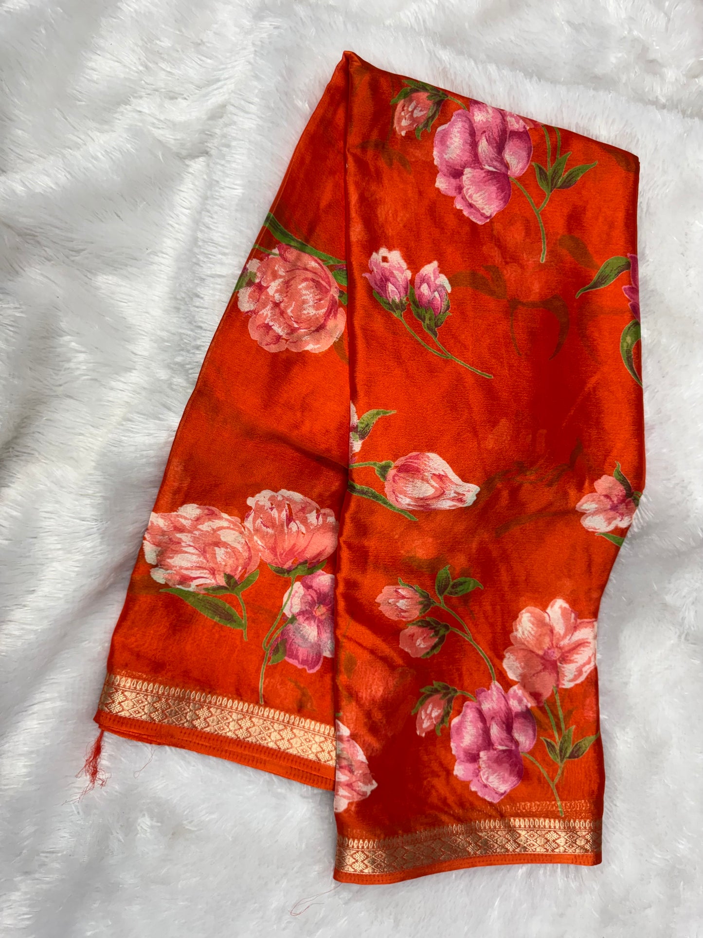 Chinnon digital print saree-Sr1210E