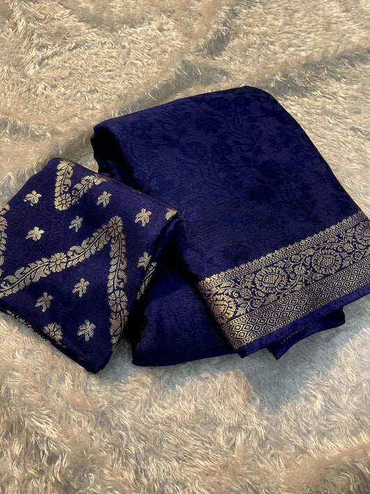 Pure chinnoj jacquard saree-SR1108E