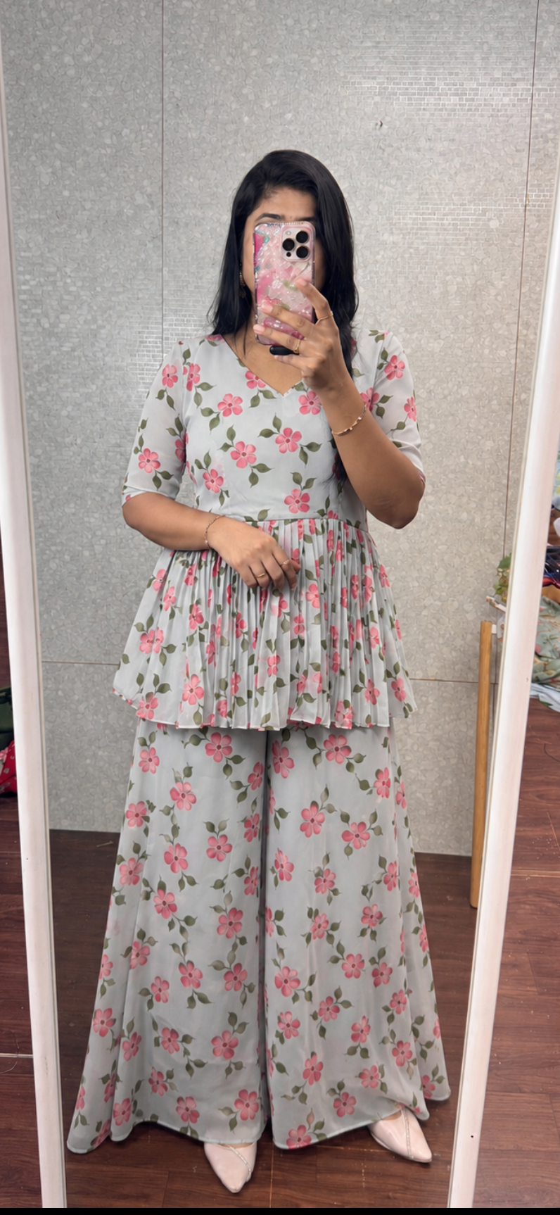 Georget peplum top Sharara-SRP002D