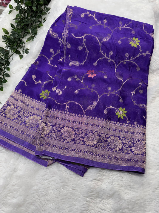 Pure Chinnon jaal design-SR1139D