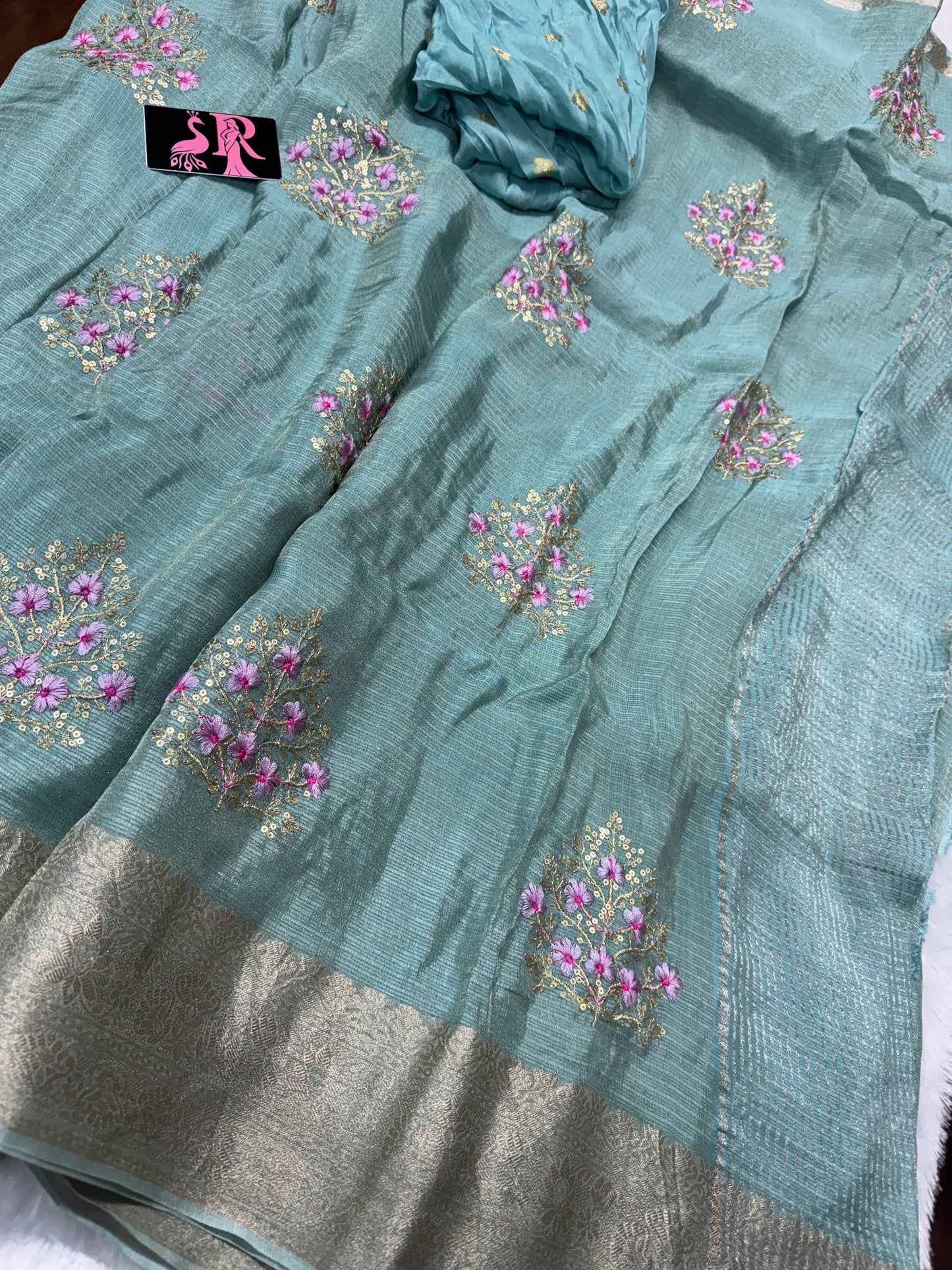 Pure tissue silk Kota-SR1044B