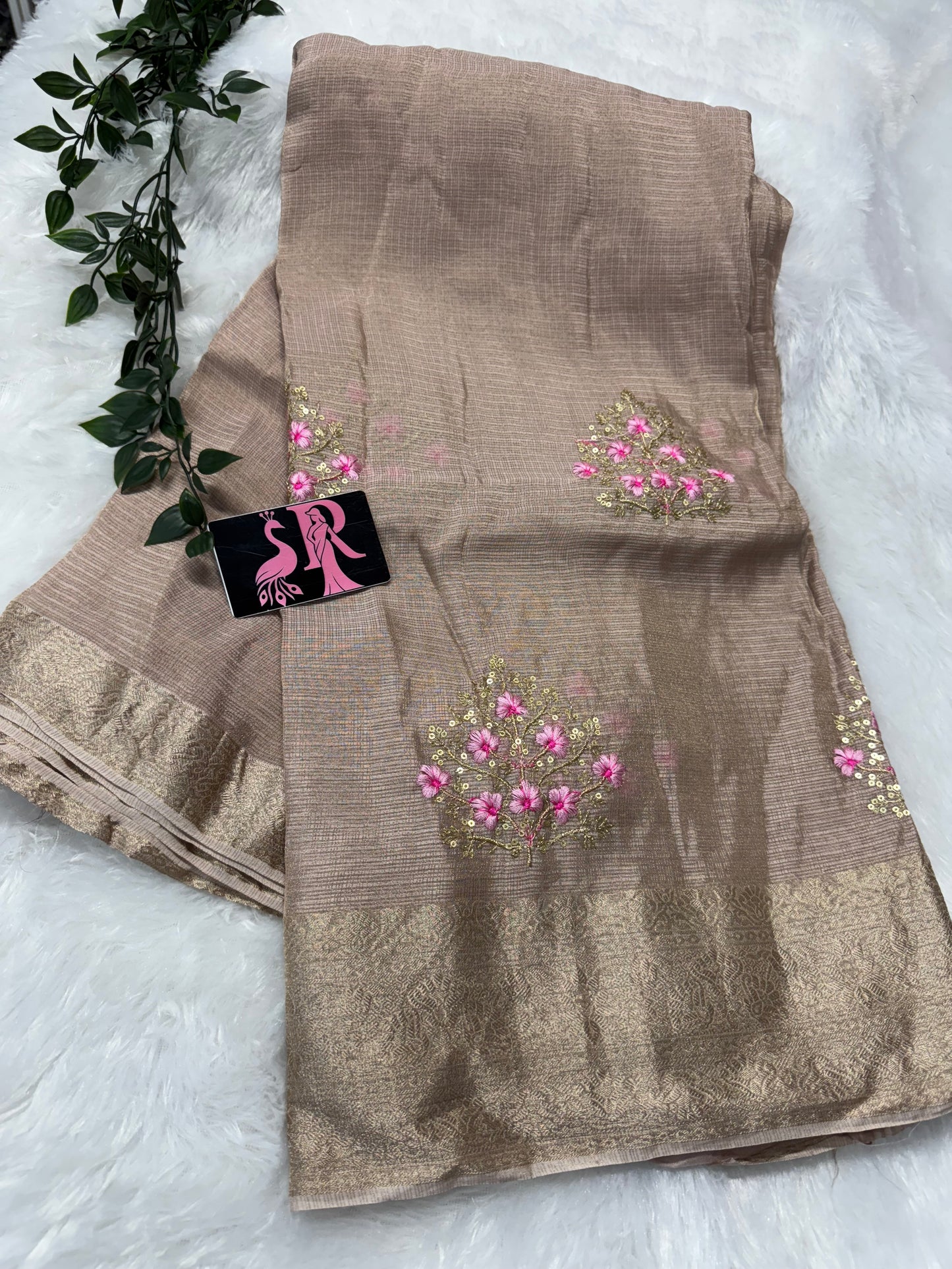 Pure tissue silk Kota-SR1044F