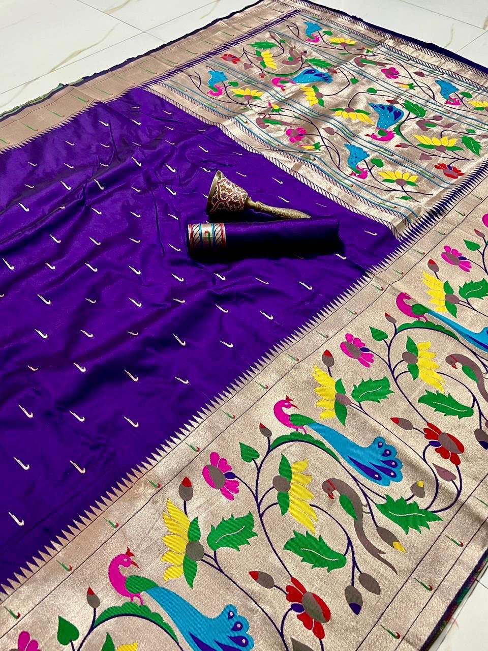 Paithani pattu saree-SRP007