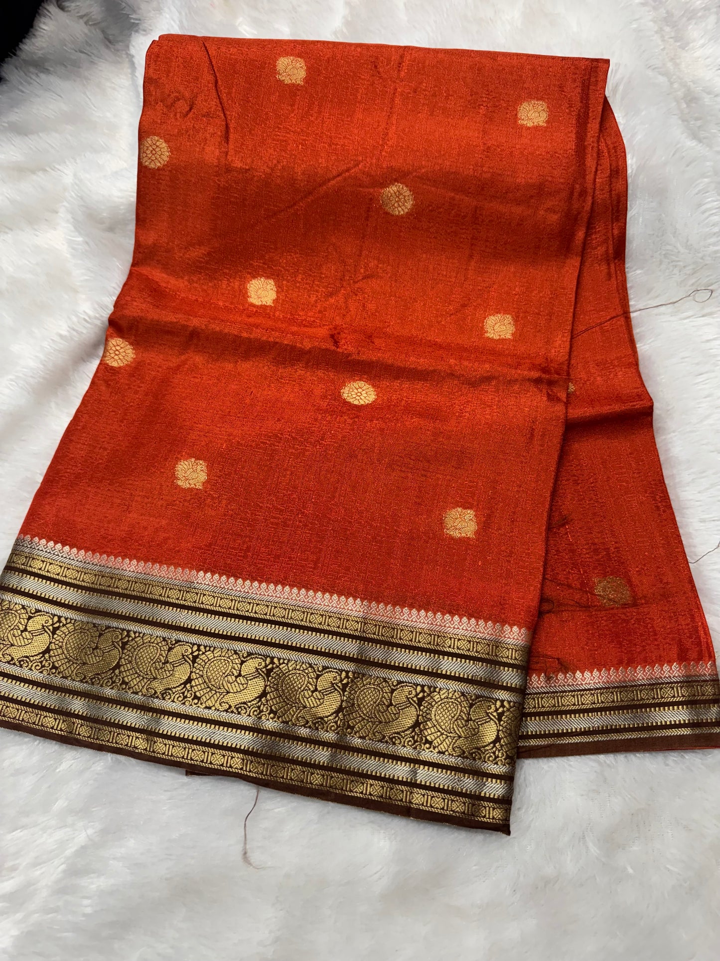 Vintage Mango silk  Saree-SR1230F