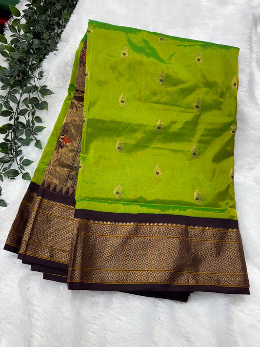 Narayanpet pattu saree-SR1154E