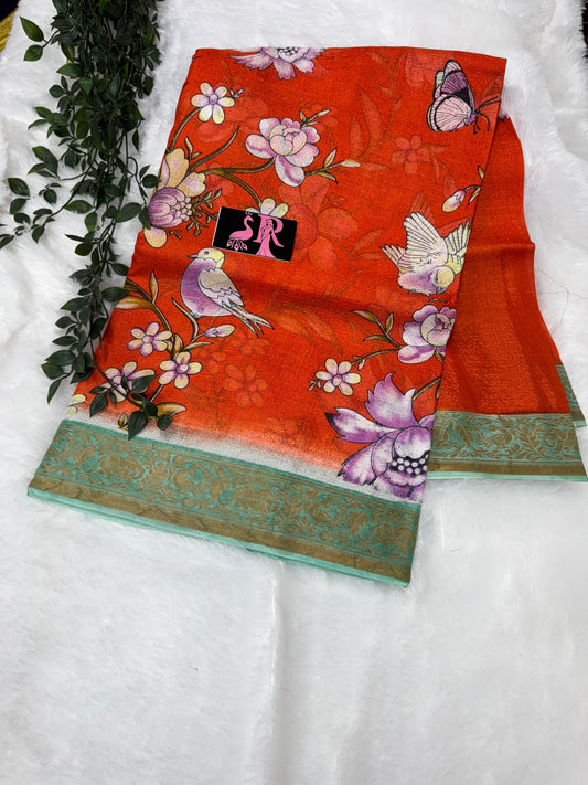 Khaddi Georget Block prints-SR1032B