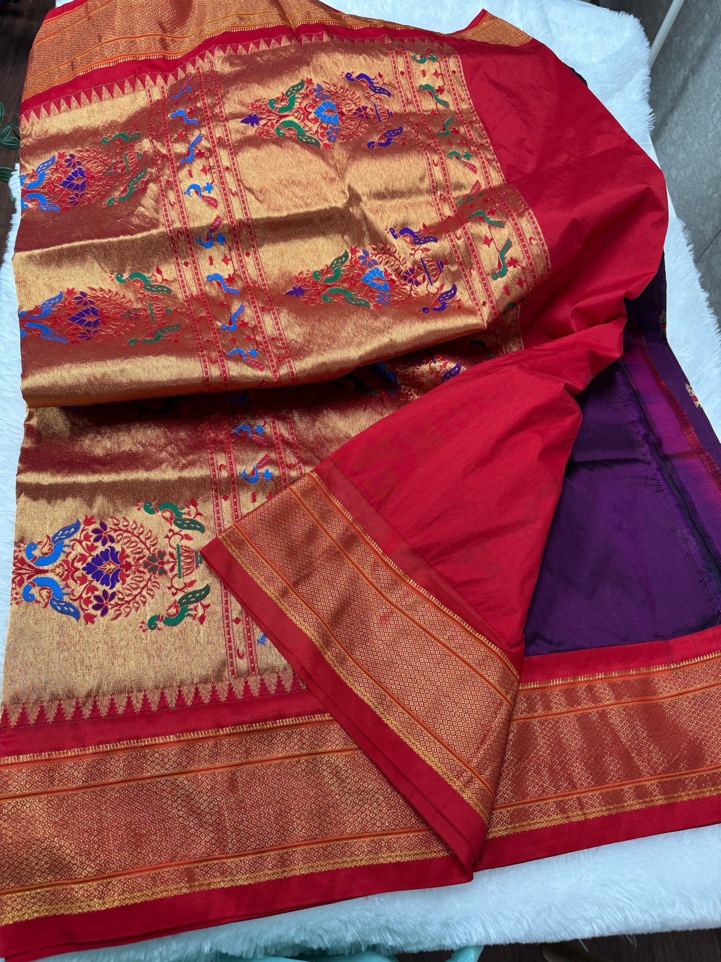 Narayanpet pattu saree-SR1029B