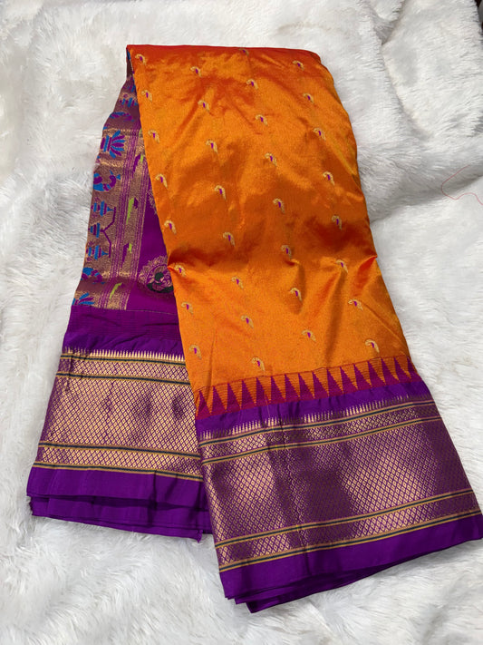 Narayanpet pattu saree-SR1250E