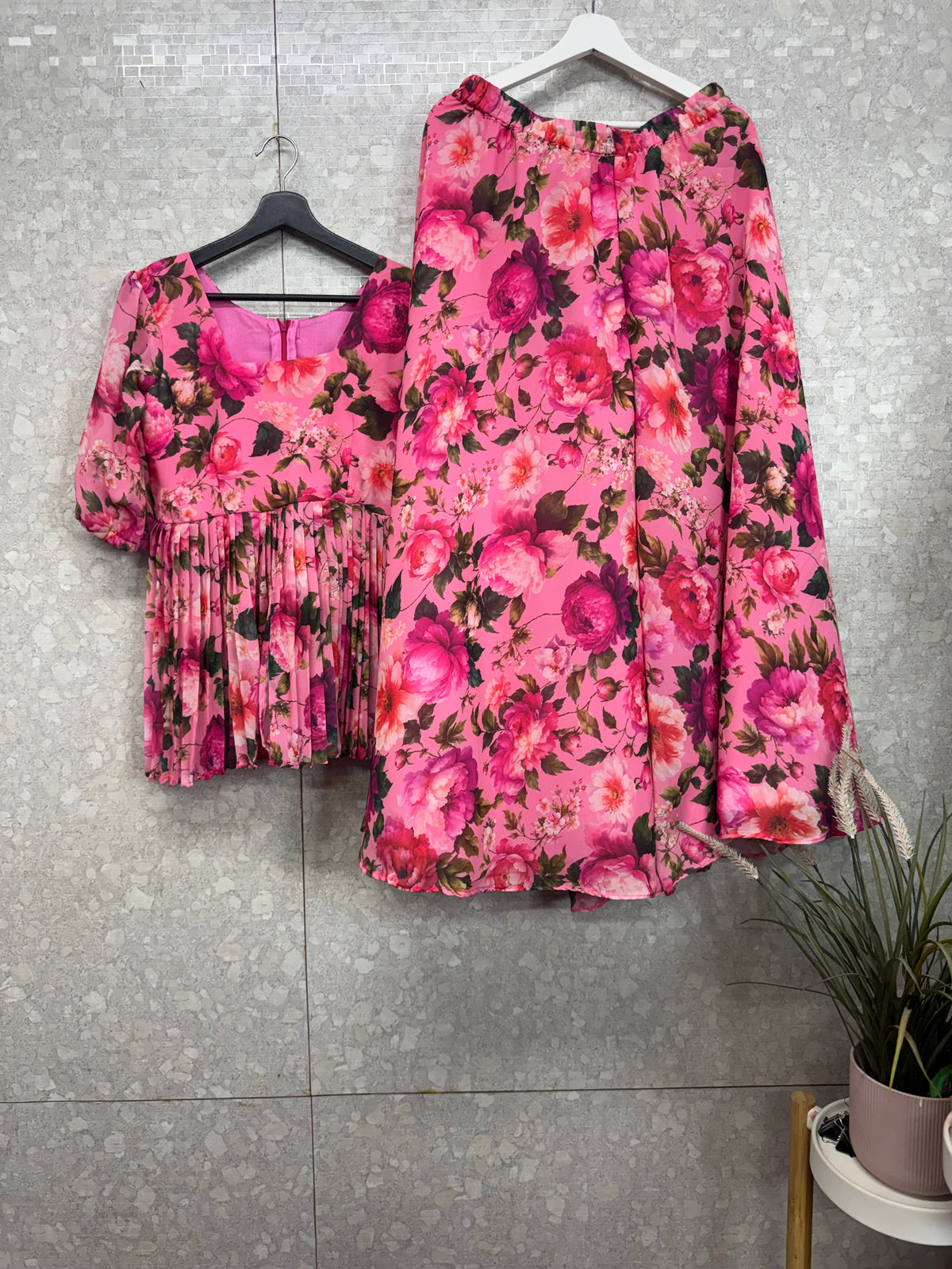 Georget peplum sets-SRP002P