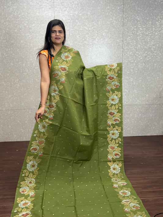 Linen Silk Saree-SR1002C