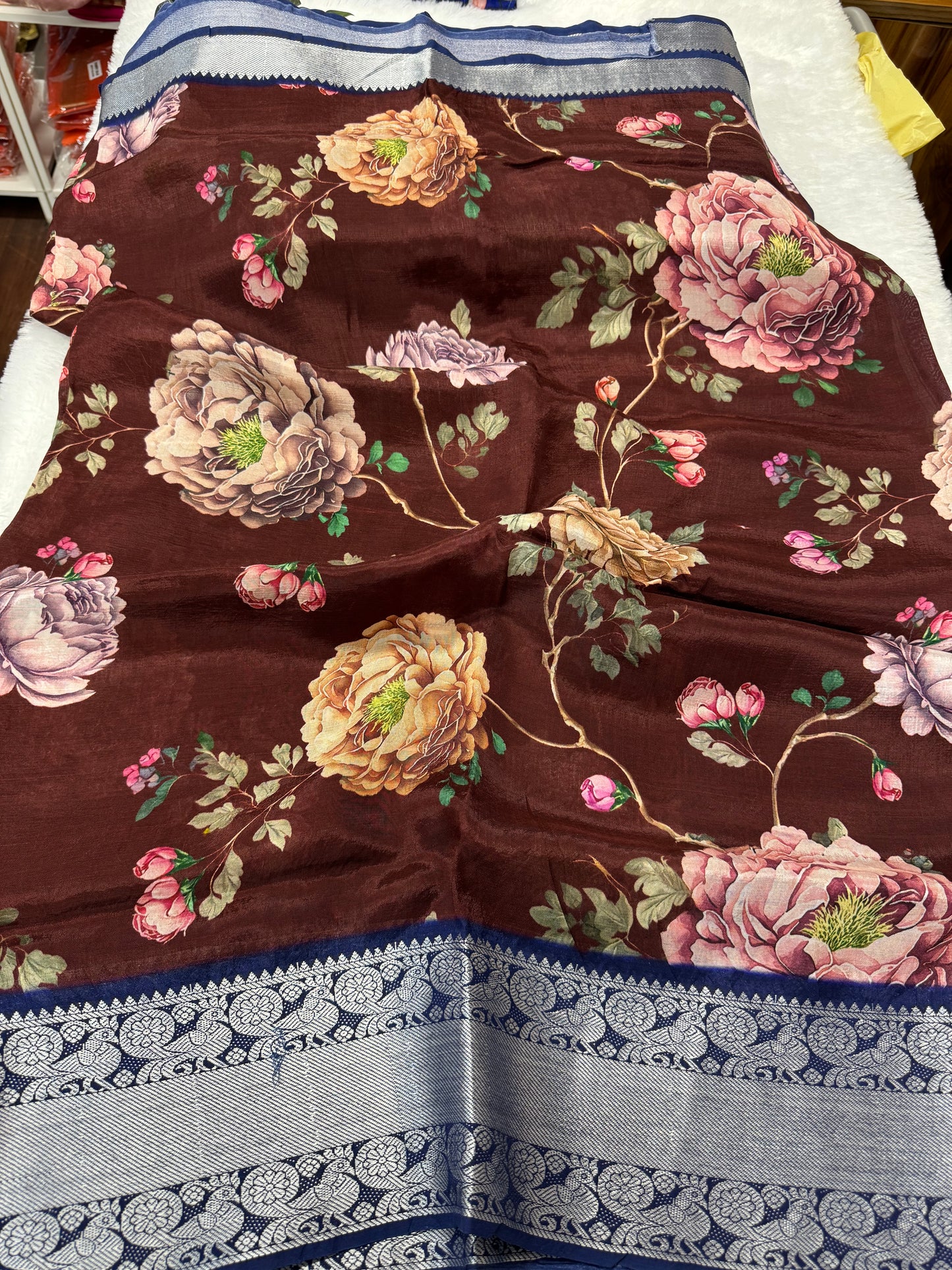 Mangalagiri  pattu digital print-SR2022B